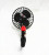 Factory Direct Sales Hot Sale Car-Carrying Electric Fan 5-Inch Electric Fan Mini Fan Can Be Bent at Will