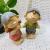 Couples of small doll wedding home resin wedding