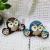 Cartoon owl resin wall indoor and outdoor gifts garden decoration