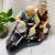 Motorcycle a series of in-laws resin home decoration birthday gift