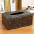 Leather paper towel box car sitting room household napkin box creative advertising paper towel box