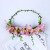 Western style bride garland lily hair band hair clasp