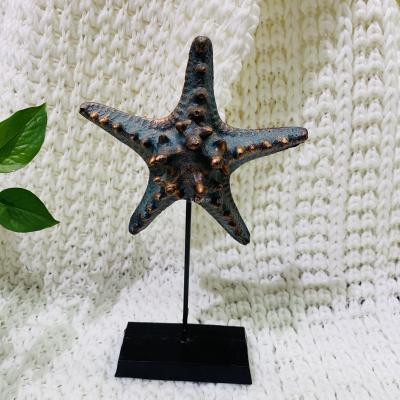 Sea series antique Sea star resin wedding gifts small gifts
