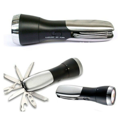 Outdoor camping supplies hunting saber flashlight export small flashlight