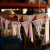 Manufacturers direct wedding decoration lace flag creative home festival site layout 12 pieces/strip