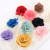 New Korean diy hair ornaments head accessories hot stamping color cloth decorative flower accessories