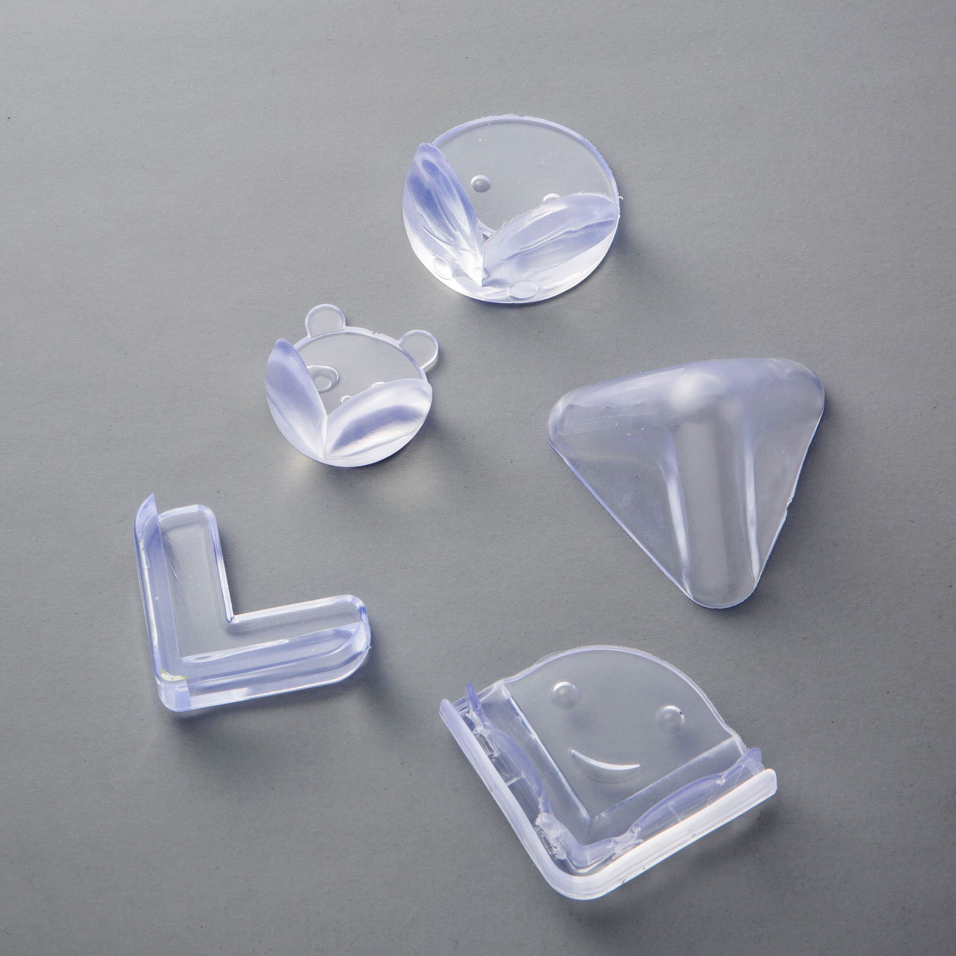 球形角笑脸防撞角 爱心防撞角 安全桌角配双面胶