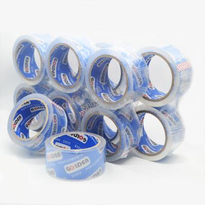 Wholesale BOPP super transparent and high viscosity packing tape transparent tape