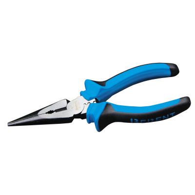 Labor-saving needle-nose pliers (two-color handle) 6\\\"