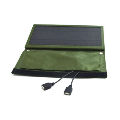 Dual USB Solar Folding Bag 25W Mobile Phone Emergency Bag for Charging Outdoor Solar Charger
