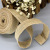 Manufacturers direct selling DIY Christmas wedding craft lace rolls plain linen ribbon length of 5m