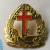 Hat Decoration Bands Stewardess Cap Badge Gold and Silver Security Metal Wheat Christ Cross Railway Ceremony Chapter Cap Badge