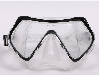 Manufacturers wholesale toughened glass diving goggles outdoor diving supplies efficient anti-fog super-standard common for men and women