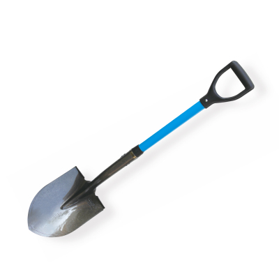 Large steel shovel (round head handshake) 230 * 300 * 530 mm