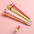 Christmas Gift PVC Cartoon Signature Pen Cute Santa Claus David's Deer Snowman Gel Pen Customizable Wholesale