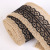 Manufacturers stock supply of black lace linen roll a roll of 2 meters can be customized style specifications of packaging materials