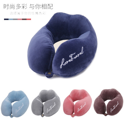2019 new burst manufacturers direct sales support mixed batch u-shaped pillow neck pillow travel nap sleep