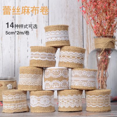 Linen roll manufacturers direct DIY Christmas wedding fashion color lace lace 14 styles 2