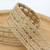 Manufacturer direct natural jute material quality jute edge color jute rope decoration diy manual