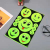 Factory direct selling wholesale body wheel reflector sticker sticker anti-mosquito smiley sticker