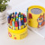 New Silky 36 Colors Crayon Crayon Customized Children's Safe Non-Toxic Baby Brush Barrel 24 Colors 12 Colors