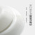 Dinbao Chinbull White Jade Glass Porcelain Plate Heat-Resistant Thread Plate Salad Bowl