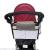 Baby stroller hook 360 swivel Velcro hook mummy bag stroller accessories 2pcs/set