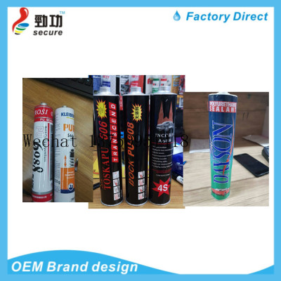 DAAOSI pu-6988 pu-908 A688 Fast curing high elasticity weatherproof pu sealant 280ml for car and project and interior fi