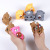 Hot-selling cartoon animal bear colourful beads of water to solve pressure ball kneading fun adult children toy batch