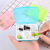 Plastic medicine box cross medicine box six compartment portable sealed medicine storage box portable medicine box candy color medicine box