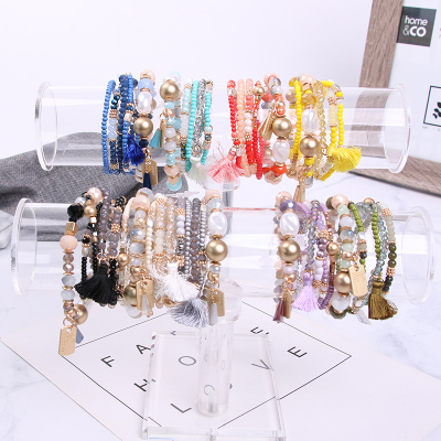 Crystal bracelet female han edition contracted student sen department boudoir honey hand ring sister hand ring hand string personality bracelet first act the role ofing article