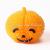 Halloween jack-o' -lantern fuzzy ball Halloween cute yo-yo jack-o' -lantern TPR soft gum light toy