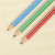 Student Log Six Angle Rod HB Pencil Lead-Free Kindergarten Writing Pen Children Triangle Office Supplies