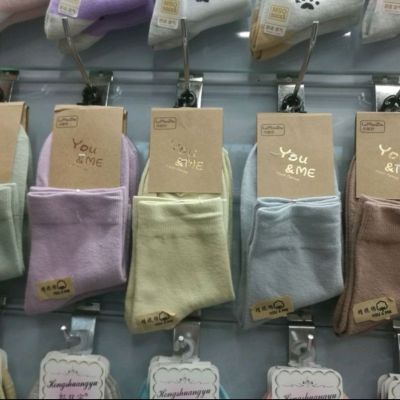Candy Color Fine-Combed Cotton Socks Boneless Suture Massage Women's Socks Hot Sale Candy-Colored Female Socks Women's Socks
