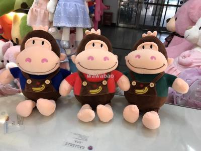 Monkey mannequin plush toy couple press bed doll birthday gift doll