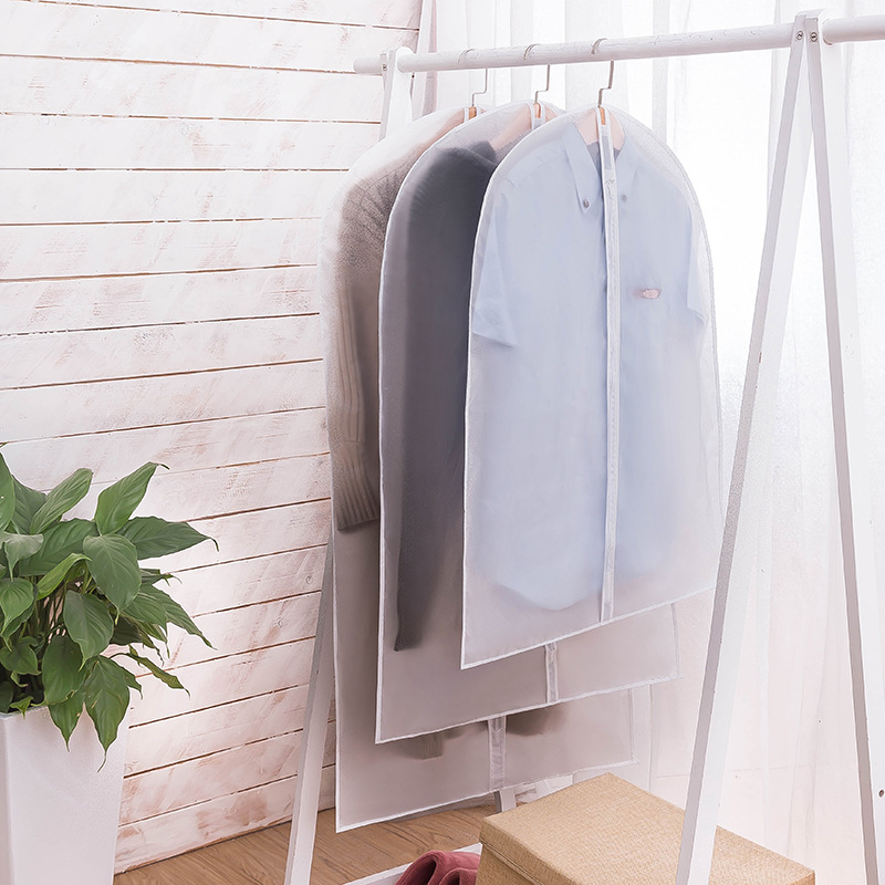 透明衣服防尘罩 耐磨可水洗PEVA防尘罩 可挂无异味防尘袋