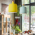 Nordic aluminum chandelier simple restaurant lamp creative coffee shop milk tea shop bar personality bedroom macaro