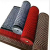 Plaid Jacquard-Weave Blanket Non-Slip Runner Rug Absorbent Dust-Proof Mat Corridor Red Carpet