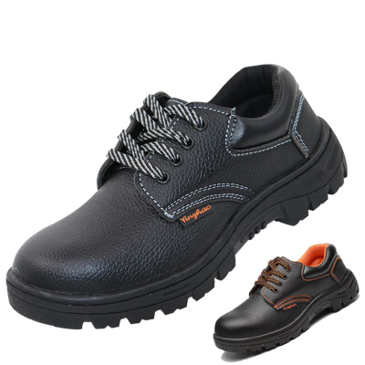 Wear-resistant steel Baotou labor protection shoes, microfiber leather, anti-smash, anti-puncture, work shoes, anti-slip, waterproof, work protection shoes