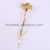 Golden rose and carnation gold foil Golden flower gift for teachers' day