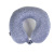 Yl019 Japanese Polyester Spandex Traveling Pillow Storage U-Shape Pillow Memory Foam Polyester Spandex Aircraft Neck Pillow