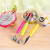 Double stainless steel fruit scoop scoop ball corrugated carving knife watermelon fruit dish dipper