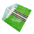 Environmentally friendly PP printed file bag button bag by pocket