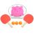 Table Tennis Trainer Elastic Flexible Accessories Single Person Table Tennis Training Gadgets Best-Seller on Douyin Toys Wholesale