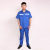 Protective overalls Factory linear whole process terylene summer protective overalls Factory workshop summer overalls large quantity concord