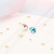 Fashion Popular New Korean Style Single Diamond U-Shaped Hairpin Bride Hair Braiding Jewelry Fashion All-Match Updo Hairpin