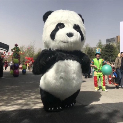 The cute stuffed adult giant panda costume from douyin is a hit on amazon