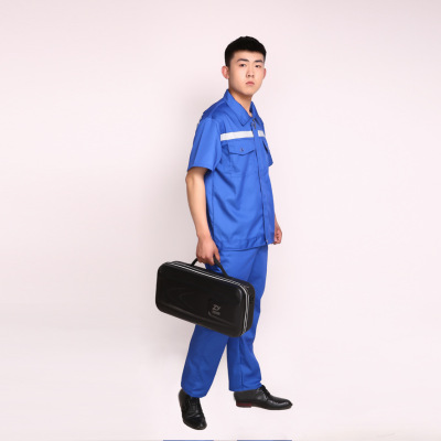 Protective overalls Factory linear whole process terylene summer protective overalls Factory workshop summer overalls large quantity concord