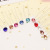 Fashion Popular New Korean Style Single Diamond U-Shaped Hairpin Bride Hair Braiding Jewelry Fashion All-Match Updo Hairpin