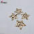 Simple star accessories size 40*34MM thickness 0.4mm can be pendant star iron sheet manufacturers direct